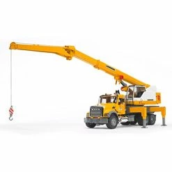 Promo π₯° 02818 Mack Granite Liebherr Crane Truck π