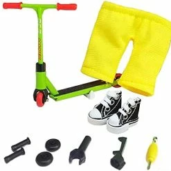 Hot Sale 💯 Ikemeng Finger Scooter With Tools And 👟 Shoes Finger Board Accessories For Kids Finger Toys- Pack 1 (White Scooter) 😍 -Vehicles Online Shop 41hUMo3GbBS. AC