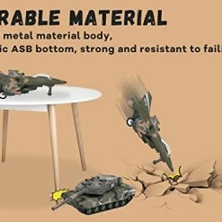 New ✨ Diecast Fighter Jets Toy, Pull Back Army Toys Vehicles Includes Tank Toys, Bomber And Toy Jets, Camouflage Air Force Military Vehicle Airplanes Playset For Kids Boys 👧 Girls 😍 -Vehicles Online Shop 41iERfRn5nL