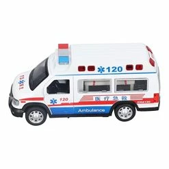 Best reviews of ⌛ Ambulance Toy Emergency Vehicle Toy Playsets, Friction Powered Vehicles With LED Lights 👍
