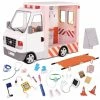 Wholesale 🛒 Rescue Ambulance Playset With Electronics For 18" Dolls 😀 -Vehicles Online Shop 41k7z73BPwS