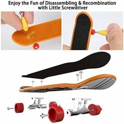 Best Pirce ๐ Finger Skateboards For Kids Set Of 12, HOMETALL Mini Skateboard Fingerboards 12 Pieces Finger Toys Pack, Gifts For Kids Children Finger Skater ๐ 13 Best Pirce ๐ Finger Skateboards For Kids Set Of 12, HOMETALL Mini Skateboard Fingerboards 12 Pieces Finger Toys Pack, Gifts For Kids Children Finger Skater ๐ -Vehicles Online Shop 41kPDKPs1AL