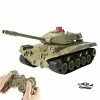 Outlet 👏 RC Tank Military Truck Vehicles RC Car 2.4Ghz Radio Controlled Military Battle Tank Toy 270°Rotational Realistic Sounds Great Gift For Kids Boys (Green) ✔️ -Vehicles Online Shop 41lbJa4EywL