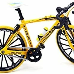 Top 10 🎉 Bicycle Model Mountain Bike Toy Racing Toy 1:10 Simulation Bike Mini Bike Model Zinc Alloy Racing Home Decoration Crafts Miniature Finger Mountain Bike (3) 😀 -Vehicles Online Shop 41ljs0RhKUS. AC