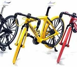 Top 10 🎉 Bicycle Model Mountain Bike Toy Racing Toy 1:10 Simulation Bike Mini Bike Model Zinc Alloy Racing Home Decoration Crafts Miniature Finger Mountain Bike (3) 😀 -Vehicles Online Shop 41mYkbQ8EPL. AC