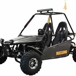 Coupon 😍 Assimo Motor GKM 200cc Go Kart | 6mo Warranty For Youth & Kids | Off-Road Baja Buggy 2WD (Blue) ✨ -Vehicles Online Shop 41mmesWeq5L. AC