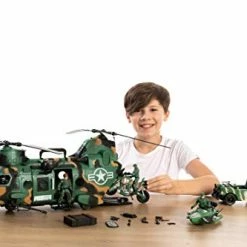 Top 10 🔔 JOYIN 10-in-1 Army Helicopter Toys, Boys Military Toys, Including Helicopter With Realistic Light, Sound & Handle, Bruder Trucks, Boat, Motorcycle, Army Men Action Figures And Weapon Gears, Kids Gifts 🧨 -Vehicles Online Shop 41oQs3VhVgL