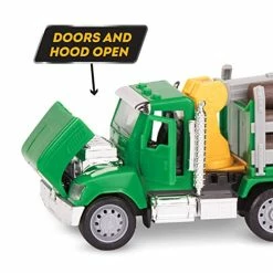Best Pirce 🌟 RIVEN By Battat – Micro Logging Truck – Toy Logging Truck With Lights, Sounds And Movable Parts, For Kids 4+ 😉 -Vehicles Online Shop 41rMII71OxL
