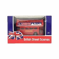 Wholesale ⭐ Motormax London Double Decker Bus Open Top 4.75 Inch Long Diecast Model Bus 76008 ⭐