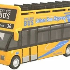 Coupon 😉 City Sightseeing Double Decker Bus Toy Diecast New York City Tourist Open Top Bus Pull Back Vehicles Mini Model Car Lights And Music (Green) 😉 -Vehicles Online Shop 41sFGW2PWQL. AC