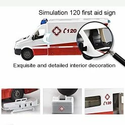Cheap 🔥 Off-Road RC Trucks RC Ambulance Large RC Remote Control Rescue Emergency Vehicle 1:20 Emergency Rescue Remote Control Ambulance Toy With Light And Sound For Boys And 👧 Girls For Adults And Kids 🥰 -Vehicles Online Shop 41tmT1rvPdL