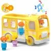Promo ✨ Wooden School Bus, Kids Toys, Toddler Toys With Sound And Light,Plastic Simulation School Bus Toy For 3 4 5 6 7 8 9 Years Old Boys & 👧 Girls, Kids Games 🥳 Birthday For Kids Yellow 🎁 -Vehicles Online Shop 41ttNJj7xeL