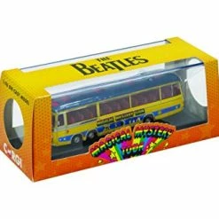 Cheapest 🧨 The Beatles Magical Mystery Tour FTB Scale Diecast Display Model CC42418, Yellow/Blue 👍