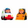 Flash Sale 👍 Mini Vehicles, Including Blippi Skid Steer And Blippi Ambulance, Each With A Blippi Toy Figure Seated Inside, Perfect For Young Children Excavator And Fire Truck 🤩 -Vehicles Online Shop 41uulEW88EL