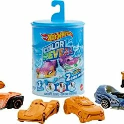 Budget 🧨 Color Reveal 2 Pack Of 1:64 Scale Vehicles With Surprise Reveal & Repeat Color-Change; Transform Deco With Hot & Ice Cold Water, Surprise Mystery Box, Gift For Kids 3 Years Old & Up 🎁 -Vehicles Online Shop 41uwfvjODiL. AC