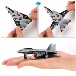 Top 10 ✨ 4 PCS Diecast Fighter Jets Pullback Airplane Military Plane Toys Army Air Force Party Favors Kids Pla 😍
