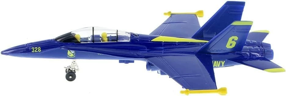 Deals โค๏ธ ? United States Navy Blue Angels F/A-18 Super Hornet Fighter Jet 9inch Die Cast Metal Model Toy W/ Pullback Action ๐ 3 Deals โค๏ธ ? United States Navy Blue Angels F/A-18 Super Hornet Fighter Jet 9inch Die Cast Metal Model Toy W/ Pullback Action ๐