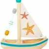 Discount 🤩 Small Foot Wooden Toys Starfish Sailboat Premium Water Toy, Multicoloured 🔔 -Vehicles Online Shop 41wJjFPOzOL