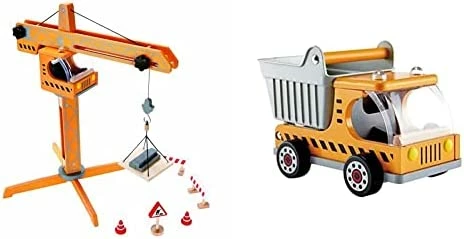 Coupon đ€© Award Winning Hape Playscapes Crane Lift Playset & Hape Dump Truck Kid's Wooden Construction Toys Vehicl đ„ 9 Coupon đ€© Award Winning Hape Playscapes Crane Lift Playset & Hape Dump Truck Kid's Wooden Construction Toys Vehicl đ„ - Image 7