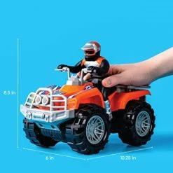 Budget 👏 Motorized ATV Vehicle With Lights & Sounds, Battery Powered Toy Quad Bike, Monster Trucks For Boys And 👧 Girls Ages 3+ 🎉 -Vehicles Online Shop 41yFteCfd9L