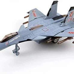 Coupon ✨ Toy Airplane Model Planes Alloy Pull Back Fighter For Boys With Flashing Lights, Real Jet Sound (Yellow) 🛒 -Vehicles Online Shop 41yQXsexdjL. AC