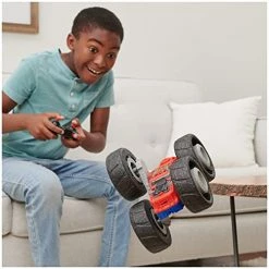Cheapest 🔔 Super Soft, Flippin' Frenzy, 360 Spinning Action, 2-in-1 Stunt Vehicle Remote Control Car, Kids Toys For Kids 4 And Up ✔️ -Vehicles Online Shop 41yUmJhZSzL