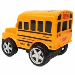 Coupon ❤️ 12 Pack In Box Chubby School Bus Model Toys - 4 Inches Classic Long Nose Friction Powered 360 Rotation Vehicles - Ideal Gift, Party Favors For Kids (1 Dozen) 🎁 -Vehicles Online Shop 41yfsLSdzQL