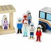 Flash Sale 🌟 Wooden Off To Work Bus Play Set (14 Pcs) 👍 -Vehicles Online Shop 41yqJwHsyWL