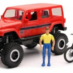 Best Pirce 🎉 Sahara Play Set With Posable Figure And Dirt Bike (Red) 👏