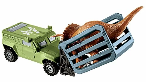 Top 10 π MATCHBOX JURASSIC WORLD DINO TRANSPORTERS TRICERA-TRACKER Vehicle And Figure π 6 Top 10 π MATCHBOX JURASSIC WORLD DINO TRANSPORTERS TRICERA-TRACKER Vehicle And Figure π - Image 4