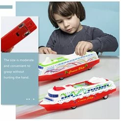 Cheap 🎉 5Pcs Plastic Cruise Ship Model Toys, Cruise Ship Boat Plastic Ship Models Toys Collection Ornaments Toys Kids Educational Toy (Random Style) 😀 -Vehicles Online Shop 5110gccPzML