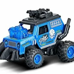Hot Sale 🔥 Pull Back Crash Car Toys Battle Explosion Bumper Cars, Monster Trucks For Kids, Pullback Armored Fighting Vehicles Toy For Boys (Green) 🎁 -Vehicles Online Shop 5110ptMFjDL. AC