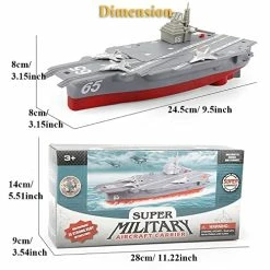 Flash Sale 🥰 Aircraft Carrier Toy, Electric Ship Model Pool Boat Toy Carrier Ship Aircraft Carrier Model Water Toy Military Ship Vessels Toy Ship Toy (Aircraft Carrier) 🥰 13 Flash Sale 🥰 Aircraft Carrier Toy, Electric Ship Model Pool Boat Toy Carrier Ship Aircraft Carrier Model Water Toy Military Ship Vessels Toy Ship Toy (Aircraft Carrier) 🥰 -Vehicles Online Shop 511EOK0FHFL