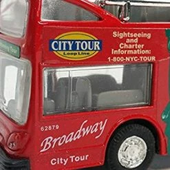 New 🔔 New York City NYC Double Decker NYC Sightseeing Double Decker Tour Bus Open Top Red 2168D 6 Inch Dieca 🛒 11 New 🔔 New York City NYC Double Decker NYC Sightseeing Double Decker Tour Bus Open Top Red 2168D 6 Inch Dieca 🛒 -Vehicles Online Shop 511I9kmfr7L