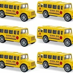 Brand new ❤️ Weilaga 2 Pack 5.5" Pull Back Yellow School Bus Toy Playset,Durable Die-cast Metal Toy Vehicles,Party Favors,Best 🎂 Birthday Gift For Boys 👧 Girls Kids Toddlers 🤩 -Vehicles Online Shop 511wiP5noeL. AC