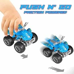 Hot Sale 😀 Land & Sea Friction ATV Set, Set Of 2, Push N Go Toy Cars With Fun Designs, Cool 🎂 Birthday Party Favors For Kids, Pretend Play Gifts For Boys And 👧 Girls 🔥 -Vehicles Online Shop 512rI8ZHZPL