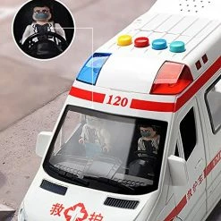 Deals 🎉 Kids Toy Ambulance,Simulation Car Model The Doors Can Be Opened With Lights And Sounds Cars Educational Toys Gifts For Children 3 4 5 6 Years Old Boys And 👧 Girls 🎉 -Vehicles Online Shop 5139iAzkHmL
