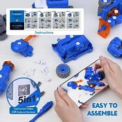 Best deal π Toys For 6 Year Old Boys, 5-in-1 Transform Rescue Bots Toys, Take Apart Robot Toys For Kids, Boys Toys Age 6-8, STEM Transform Toys For 6 7 8 Year Olds Boy Girl π Birthday Giftβ¦ π€© 11 Best deal π Toys For 6 Year Old Boys, 5-in-1 Transform Rescue Bots Toys, Take Apart Robot Toys For Kids, Boys Toys Age 6-8, STEM Transform Toys For 6 7 8 Year Olds Boy Girl π Birthday Giftβ¦ π€© -Vehicles Online Shop 514PkItzfPL
