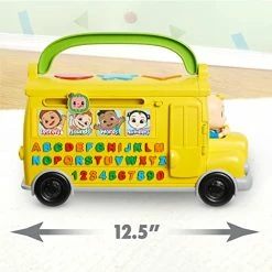 Deals 😉 CoComelon Musical Learning Bus, Number And Letter Recognition, Phonetics, Yellow School Bus Toy Plays ABCs And Wheels On The Bus, B 🔥 -Vehicles Online Shop 514SUwHzQbL