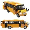Promo 👍 School Bus Toys For Toddlers, 9'' Pull Back Yellow Toy Bus Diecast Cars With Sounds, Lights And Open Doors, 🥳 Birthday For Boys, 👧 Girls, Kids 🛒 -Vehicles Online Shop 514yjX16GjL