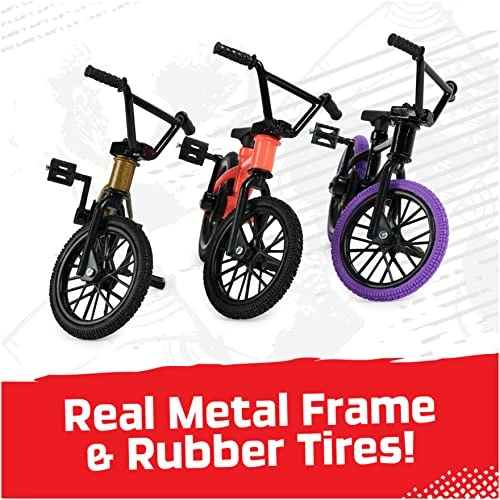 Promo π BMX Finger Bike 3-Pack, Collectible And Customizable Mini BMX Bicycle Toys For Collectors, Kids Toys Ages 6 And Up (Amazon Exclusive) π 5 Promo π BMX Finger Bike 3-Pack, Collectible And Customizable Mini BMX Bicycle Toys For Collectors, Kids Toys Ages 6 And Up (Amazon Exclusive) π - Image 3