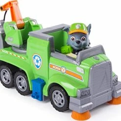 Brand new 🔥 Ultimate Rescue, Rocky’s Ultimate Rescue Recycling Truck With Moving Crane & Flip-Open Ramp, For Ages 3 & Up ✔️ -Vehicles Online Shop 515LXB5WjlL