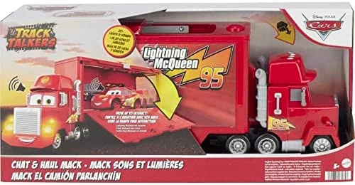 Deals ๐ D Pixar Cars Track Talkers Chat & Haul Mack Vehicle, 17-inch Talking Movie Toy Truck With Lights & Sounds, Gift For Kids & Collectors Ages 3 Years Old & Up ๐ 5 Deals ๐ D Pixar Cars Track Talkers Chat & Haul Mack Vehicle, 17-inch Talking Movie Toy Truck With Lights & Sounds, Gift For Kids & Collectors Ages 3 Years Old & Up ๐ - Image 3
