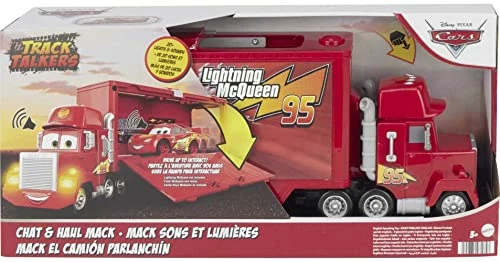 Deals ๐ D Pixar Cars Track Talkers Chat & Haul Mack Vehicle, 17-inch Talking Movie Toy Truck With Lights & Sounds, Gift For Kids & Collectors Ages 3 Years Old & Up ๐ 3 Deals ๐ D Pixar Cars Track Talkers Chat & Haul Mack Vehicle, 17-inch Talking Movie Toy Truck With Lights & Sounds, Gift For Kids & Collectors Ages 3 Years Old & Up ๐