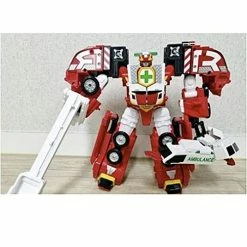 Discount 🎁 Hello Carbot Diar EX A Ambulance And Fire Engine Transform Into One Robot 21.2 X 14.1 X 4.1 Inc 🎉 -Vehicles Online Shop 515TB1iK7TL