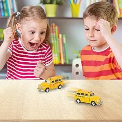 Outlet 👍 Pullback Suburban School Bus Set, Includes 2, 4.75 Inch School Buses, Diecast Bus Playset With Pull Back Mechanisms, Great 🎂 Birthday Gift Idea For Boys And 👧 Girls 😍 -Vehicles Online Shop 516k7d53lIS