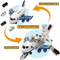 Deals ✨ Toys For 3 Year Old Boys,5 In 1 Airplane Kids Toys With 4 Mini Cars Toys,Toddler Toys For 3 4 5 6 Year Old Boys 👧 Girls,Toys For Boys,Cargo Plane With Sounds & Lights,Christmas Toys Gifts For 3-5 Kids 👍 -Vehicles Online Shop 51742mKqyUL