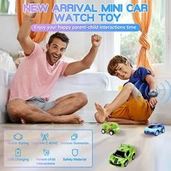 Hot Sale 👏 2022 New Mini Remote Control Car ⌚ Watch Toys, 2.4 GHz Cartoon RC ⌚ Watch Racing Car, USB Charging Remote Control Car, TikTok ⌚ Watch Car Hand Controlled ⌚ Watch RC Car For Boys 👧 Girls 🎂 Birthday Gift, Green Pink ⌚ Watch Remote Control Car ✨ -Vehicles Online Shop 517yJufiC5L