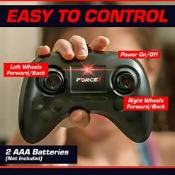 Best deal 💯 Cyclone LED Remote Control Car For Kids - Double Sided Fast RC Car With Bright LED Tires, Off-Road Crawler RC Stunt Car 360 Flips, Spins, Drifts; 2.4GHz Remote Control, 2 Rechargeable Batteries 🎁 -Vehicles Online Shop 518VT498qIL