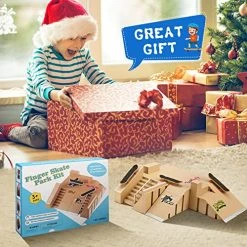 Wholesale ✔️ Finger Skateboard Ramp 13 Pcs Kit, Deck Ramps Skateboard Park Kit Contains 3 Mini Finger Skateboards For Kids Toys And 8 Finger Boards Ramps, Deck Fingerboards Is The Best Gift For Children Yellow 👏 -Vehicles Online Shop 518abdiN4UL